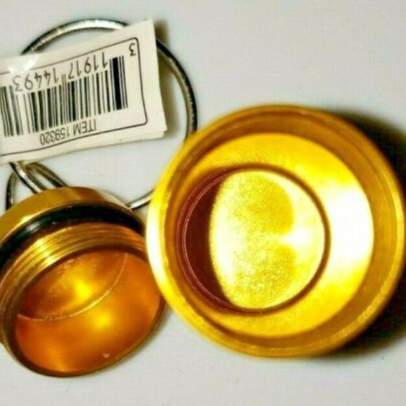 Portable Aluminum Pill Container Key Chain Fob O-Ring Sealed Medicine Travel - Picture 2 of 3